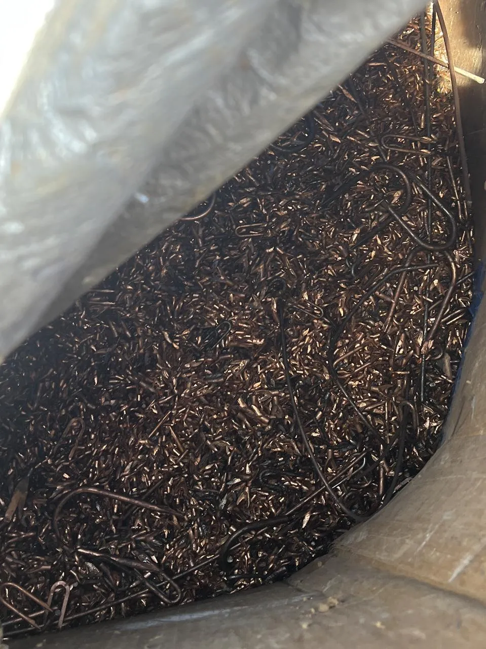 Shredded copper clad iron  破碎镀铜铁